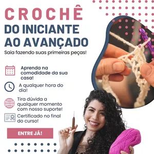 Aulas de Crochê
